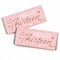 Big Dot of Happiness 13th Pink Rose Gold Birthday - Candy Bar Wrapper Happy Birthday Party Favors - Set of 24